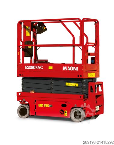 Working platform (scissor lift) Magni ES0807AC 7,80m Elektro Neugerät