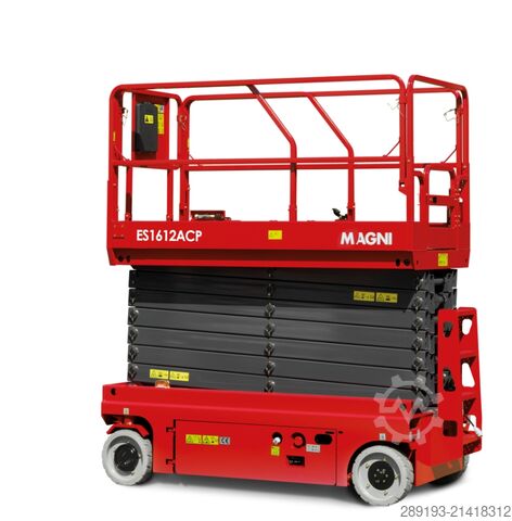 Working platform (scissor lift) Magni ES1612ACP 15,70m Elektro Neugerät