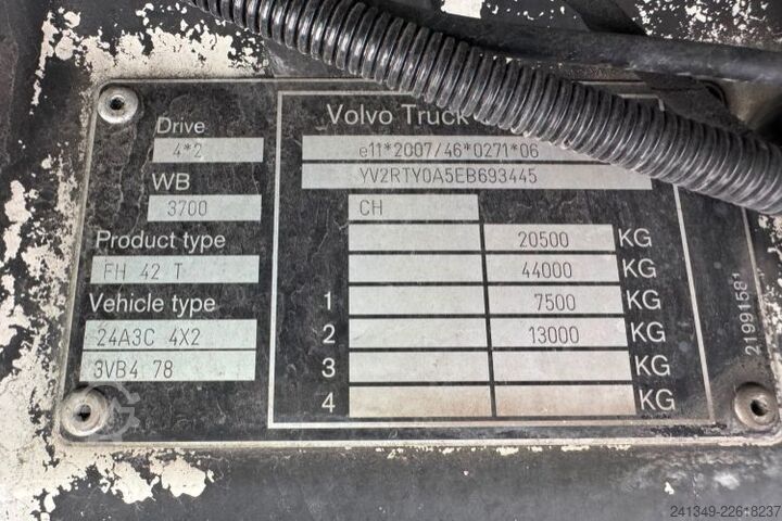 Standard tractor unit VOLVO FH-460 4x2