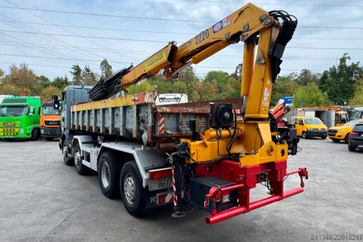 Abrollkipper SCANIA R440 8x2 Hiab 20T & Kran abnehmbar HMF 2220-7