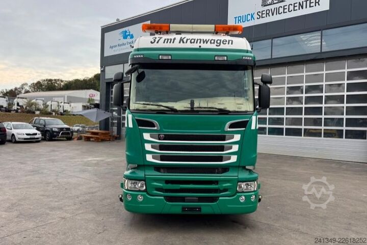 Autokran SCANIA R520 V8 6x2 Effer 370 Flyjib & Seilwinde