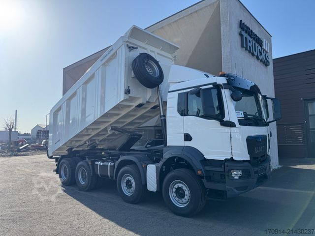Tipper truck MAN TGS 41.400 8x4 Euro 2 mit Meiller H436 21m3