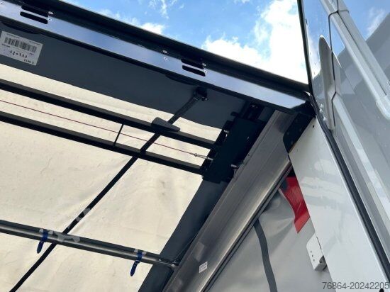 Open semitrailer with tarp KRONE MEGA SD, VARIOS, EDSCHA-VERDECK