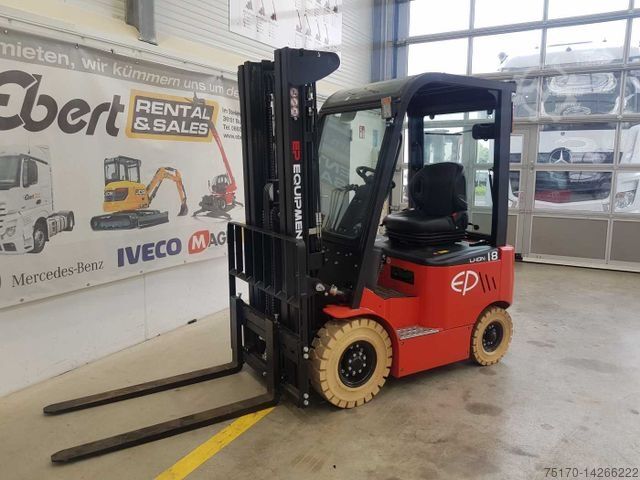 Front loader forklift EP Equipment EFL181 / Triplex: 4,80m / SS / Neu