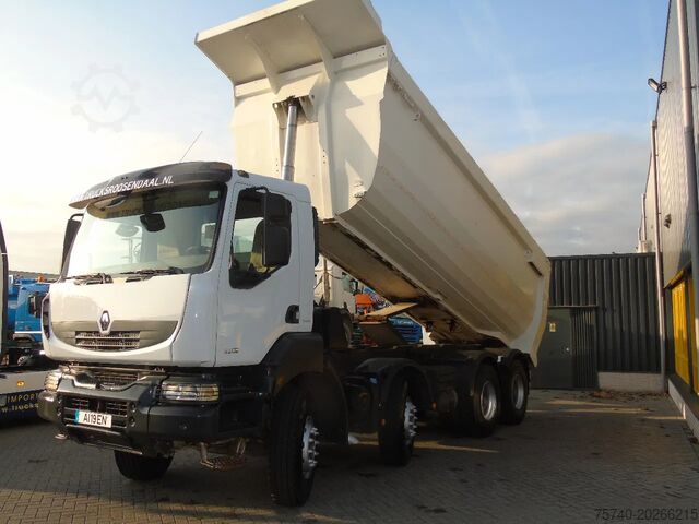 Tipper Renault Kerax 520DXI + MANUAL + SPRING + 8X4