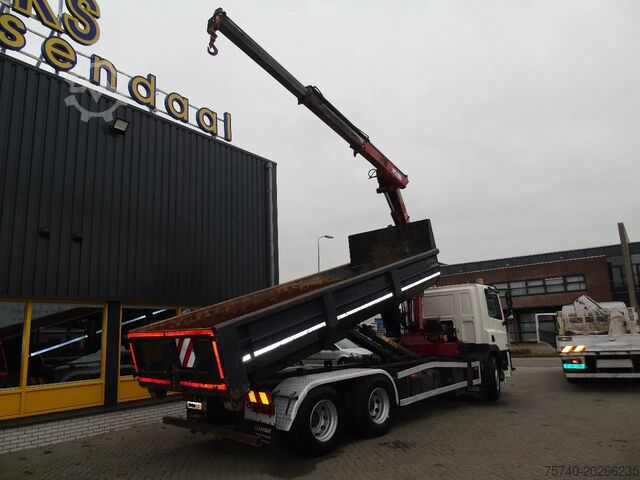 Crane truck DAF CF 85.380 + MANUAL + HMF 1680 + HYVA
