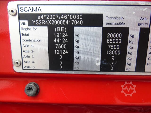 Standard-SZM Scania R 450 + RETARDER + EURO 6