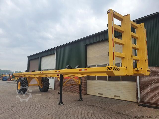Container transport Buiscar buizentrailer