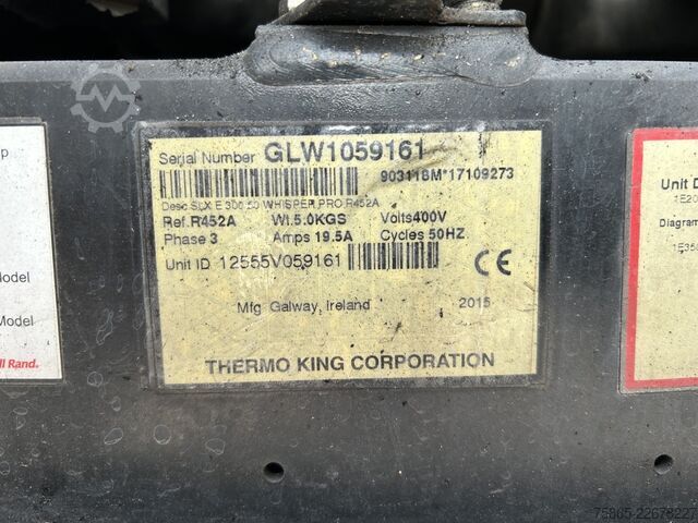 Refrigerated/freezer transport H.T.F HZO 42 / Thermo King SLXe 300 / Stuuras / Loadl...