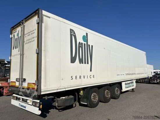 Low loader semitrailer KRONE MULTITEMP KüHLAUFLIEGER,   CARRIER VECTOR 1950 MT 2CPT