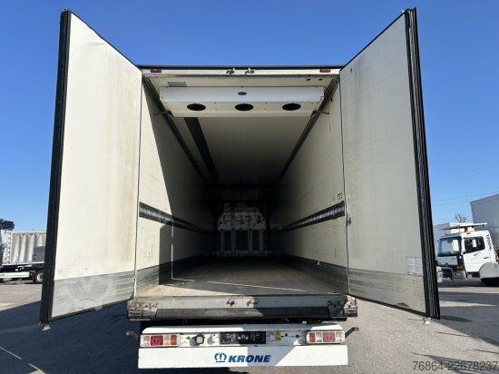 Low loader semitrailer KRONE MULTITEMP KüHLAUFLIEGER,   CARRIER VECTOR 1950 MT 2CPT