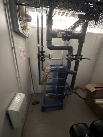Air conditioner Reisner Cooling Systems Cooling System in 40ft Container