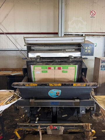 Hand-fed die cutting with hot foil ML 1040 with hot foil system