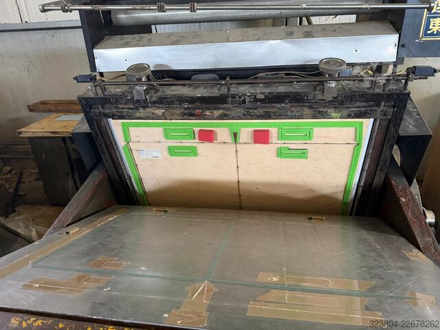 Hand-fed die cutting with hot foil ML 1040 with hot foil system