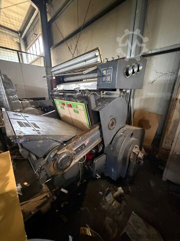 Hand-fed die cutting with hot foil ML 1040 with hot foil system