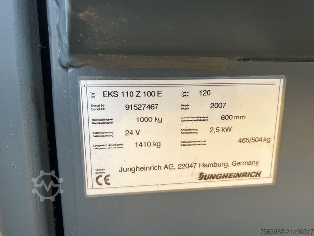 Jungheinrich EKS 110 Kommissionierer Bat. NEU Jungheinrich EKS 110