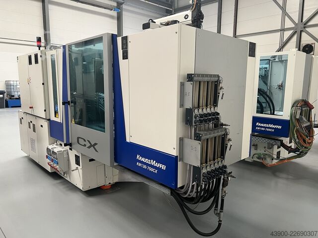 Spritzgießmaschine KraussMaffei KM 130 - 750 CX