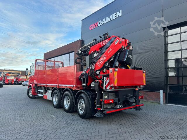 Crane truck Scania G490 8x4 Tridem + Fassi F820 RA + Fly jib Euro 6