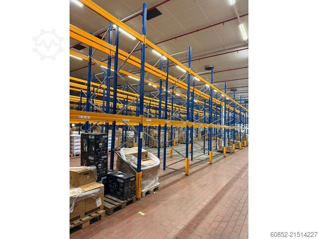 Schwerlastregal Palettenregale 50,40 lfm Jungheinrich MPB Palettenregal H: 500cm, Fachlast: 2100 kg
