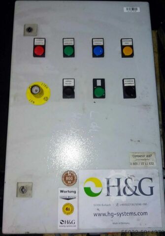 Control cabinets H&G screw compressors H&G