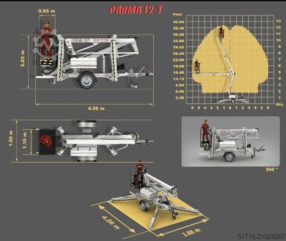 Arbeitsbühne Matilsa Parma12T