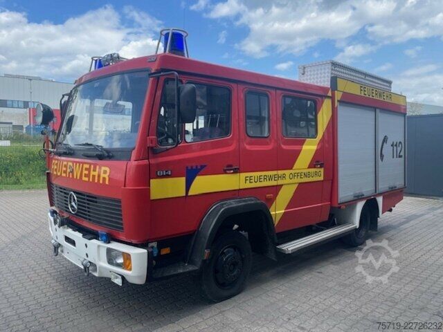 Van Mercedes-Benz 814 4x2 Feuerwehr Ziegler LF 8/6