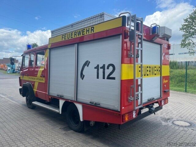Van Mercedes-Benz 814 4x2 Feuerwehr Ziegler LF 8/6