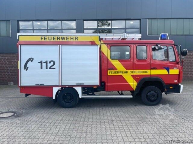 Van Mercedes-Benz 814 4x2 Feuerwehr Ziegler LF 8/6