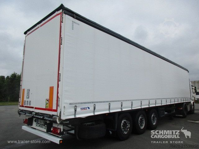 Auflieger mit Pritsche & Plane Schmitz Cargobull Curtainsider Standard