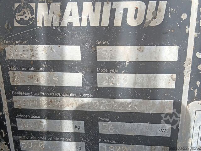 Geländestapler Manitou MC18.2 D