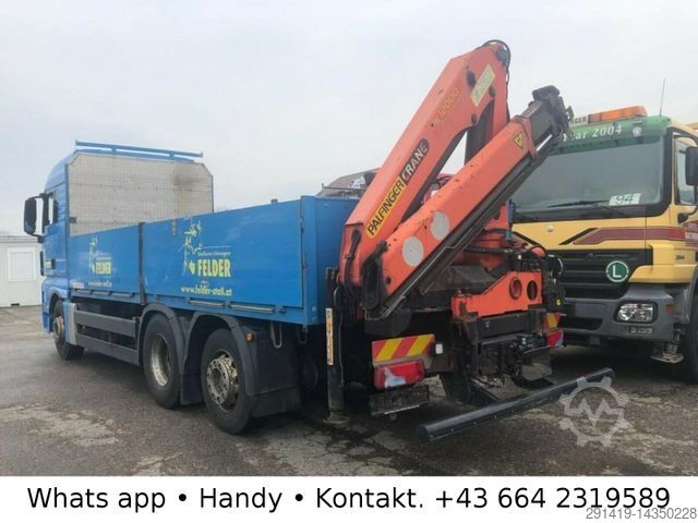 LKW mit Pritsche (offen) MAN TGX 26.400  6x2-2 Pritsche mit Kran Eu 5 Bj 2008