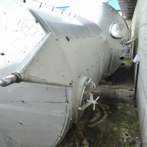 8640 Liter Rührwerksbehälter aus V2A mit Balkenrührwerk 7645