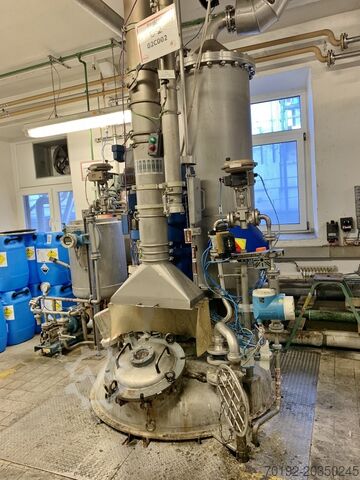 3120 Liter heiz-/kühlbarer Rührwerksbehälter aus V2A mit Rückflusskondensator / Wärmetauscher 7338