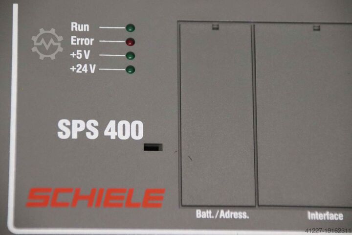 PLC control Schiele SPS 400