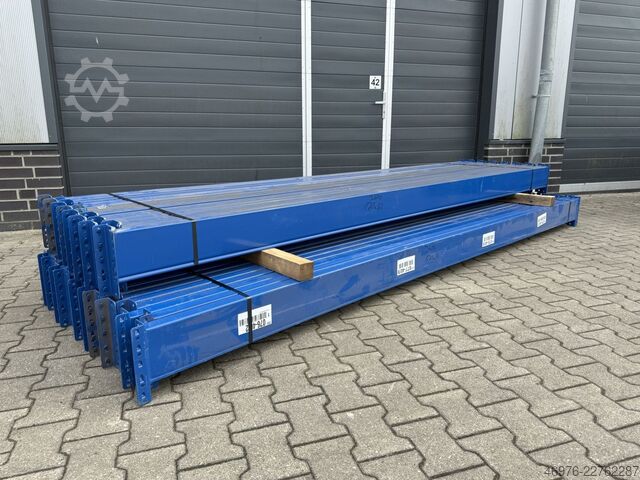 3,600 mm / K: 170 x 50 mm / blue / 5HP BITO PRO Palettenregaltraverse Traverse Regal