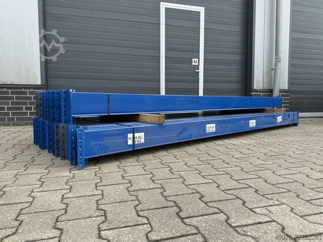 3,600 mm / K: 170 x 50 mm / blue / 5HP BITO PRO Palettenregaltraverse Traverse Regal