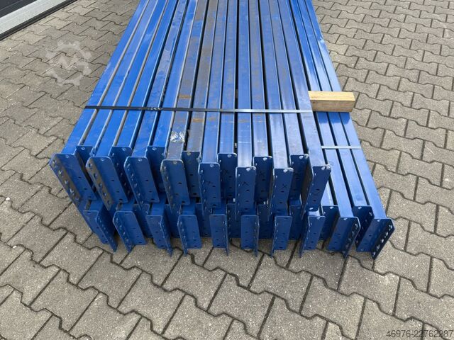 3,600 mm / K: 170 x 50 mm / blue / 5HP BITO PRO Palettenregaltraverse Traverse Regal