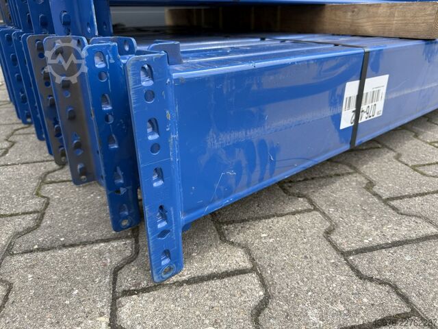 3,600 mm / K: 170 x 50 mm / blue / 5HP BITO PRO Palettenregaltraverse Traverse Regal