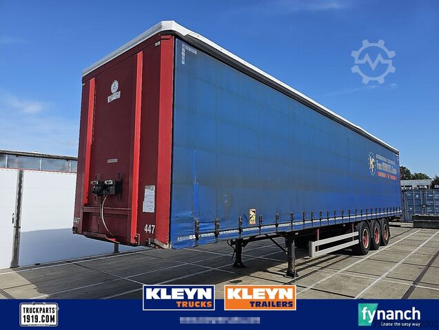 Sliding tarpaulins PACTON TXD339 BPW HARD WOOD FLOOR