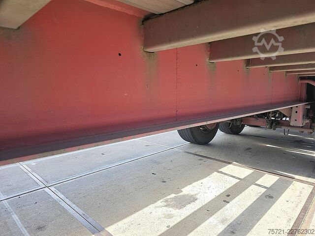 Sliding tarpaulins PACTON TXD339 BPW HARD WOOD FLOOR