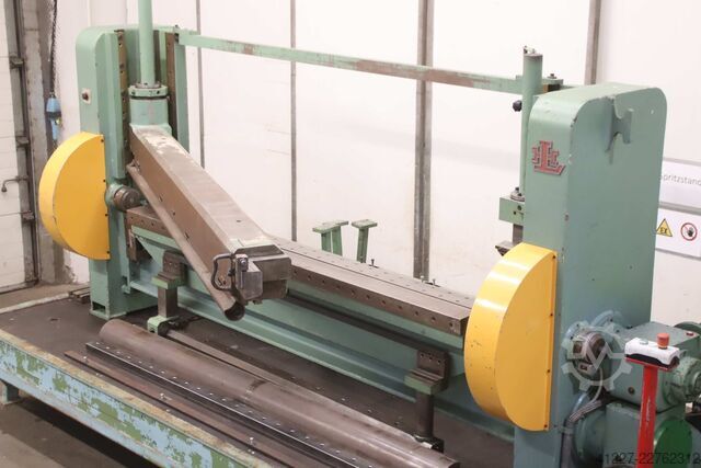 Swivel bending machine 2500 x 3 mm LOTZE HZ 2500/3
