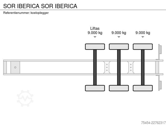 Refrigerated/frozen transport SOR IBERICA SOR IBERICA