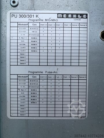 Schweißgerät Merkle PU 300 K