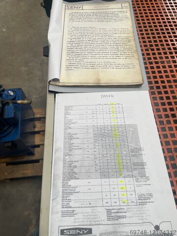 2 Die Thread Rolling machine  SENY, SENY D 44 EH