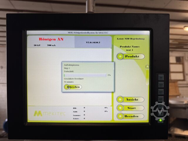 Röntgen Lebensmittelprüfsystem MEKITEC MEKI