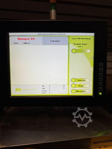 Röntgen Lebensmittelprüfsystem MEKITEC MEKI