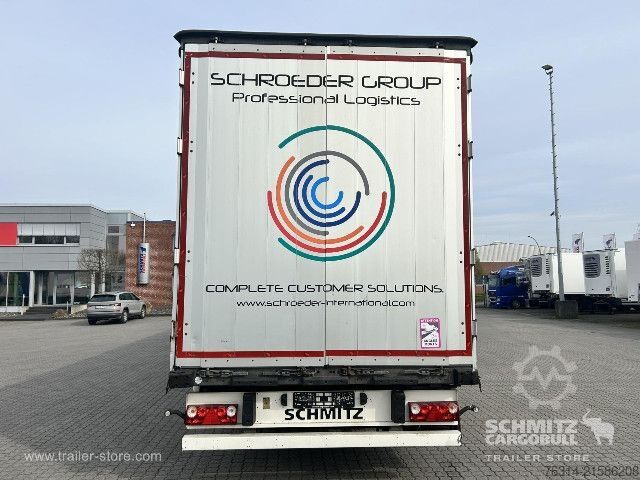 Auflieger mit Pritsche & Plane Schmitz Cargobull Curtainsider Coil Getränke