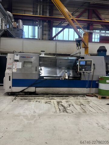 CNC turning and milling center DOOSAN Puma 400 LMB steady rest +2000 mm
