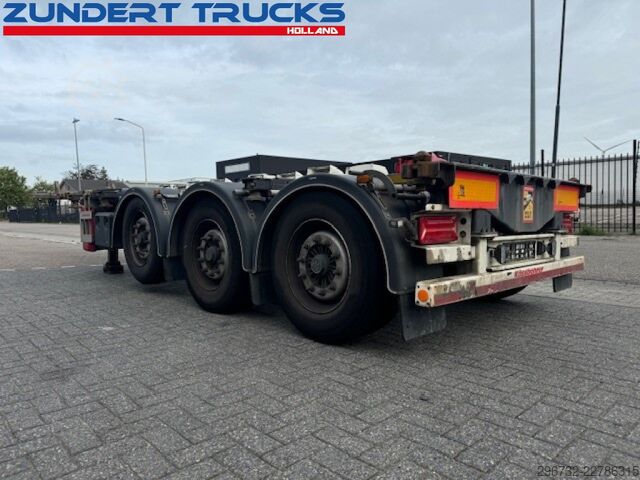 Container transportation Kässbohrer 3 AS CONTAINERCHASSIS, MULTI FUNCTIONAL ALL CON...