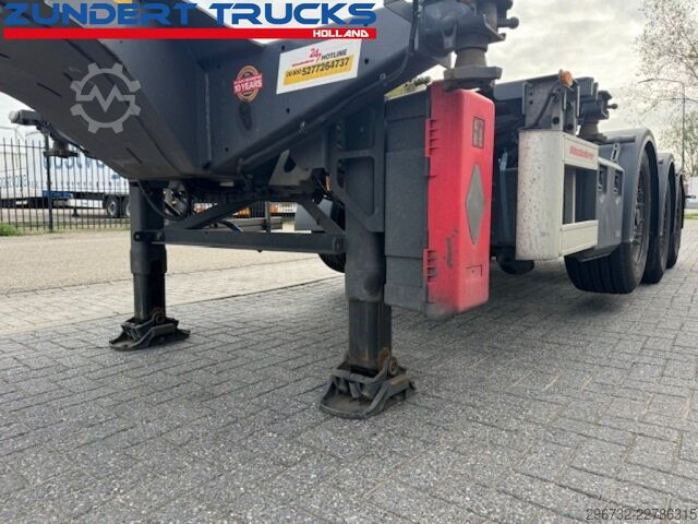 Container transportation Kässbohrer 3 AS CONTAINERCHASSIS, MULTI FUNCTIONAL ALL CON...